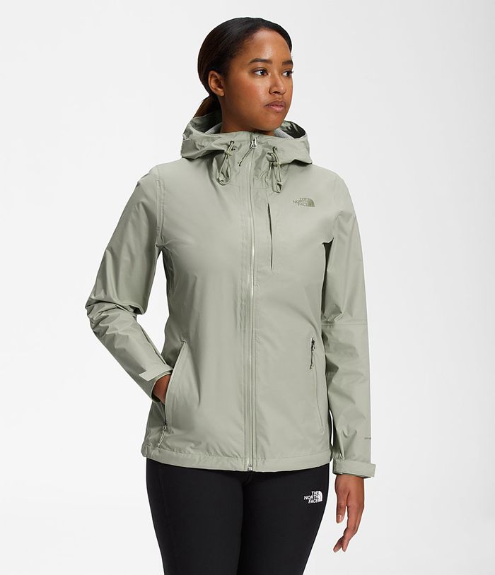 Chubasquero The North Face Mujer Verde Alta Vista 20573TQFJ